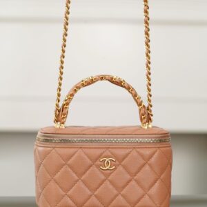 샤넬 (팬더) 화장품 보관함 카라멜색