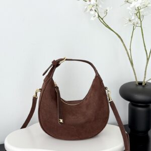 셀린느 (블랙프라임) 루루 미니 숄더백 Mini 소가죽 블랙프라임 브라운 120723