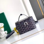 고야드 (리미티드) 뮤즈 미니 화장품 박스 화장품 박스 백 Mini 고야딘 캔버스 리미티드 에디션 네이비 8067