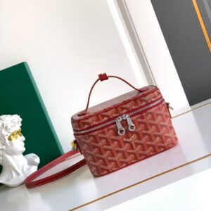 고야드 (리미티드) 뮤즈 미니 화장품 박스 화장품 박스 백 Mini 고야딘 캔버스 리미티드 에디션 레드 8067