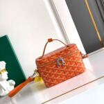 고야드 (리미티드) 뮤즈 미니 화장품 박스 Mini 고야딘 캔버스 리미티드 오렌지 8067