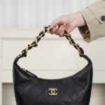 샤넬 (팬더) 호보백 대형 블랙