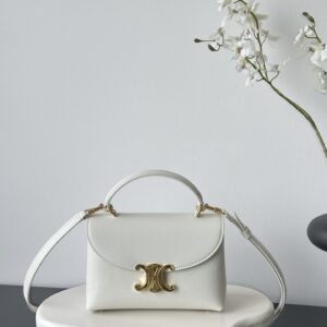 셀린느 (블랙프라임) 틴 니노 미니백 Mini 레더 블랙프라임 화이트 118112