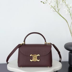 셀린느 (블랙프라임) 미니 니노 백 미니 백 Mini 레더 블랙프라임 브라운 118112