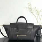 셀린느 (블랙프라임) 프라임프스 토트백 소가죽 웃는 얼굴 블랙 1580