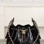 샤넬 (팬더) 25백 미니 블랙 골드