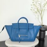 셀린느 (블랙프라임) 미니 리저브 백 Mini 양가죽 블루 124213