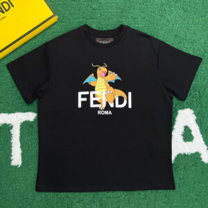 펜디 [ 잔디집 ] X FREGMT X 포켓몬 라운드 반팔 티셔츠 “2COLOR”