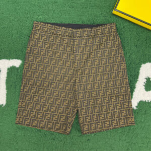 펜디 [ 잔디집 ] 올오버 프린트 우븐 반바지