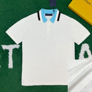 루이비통 [ 잔디집 ] 마린 반팔 폴로 카라티 펀칭