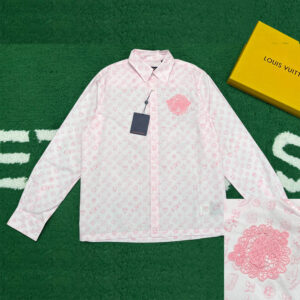 루이비통 [ 잔디집 ]  모노그램 프린티드 롱 슬리브 셔츠 “2COLOR”