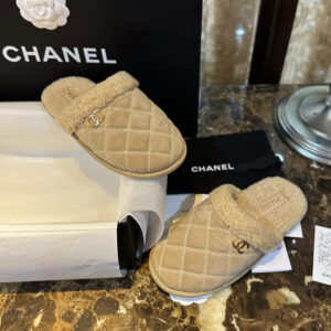 샤넬 【TJ공장】 퀼팅 시어링 뮬 슬리퍼 “35SIZE – 41SIZE” (터보)