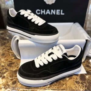 샤넬 23B CC로고 블랙 벨벳 스웨이드 스니커즈 “35SIZE – 41SIZE”