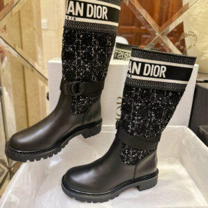 디올 트위드 레더 롱 부츠 메이저 “35SIZE – 40SIZE”