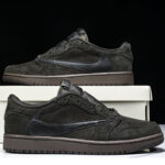 나이키 [T1공장] 에어조던1 x 트래비스 스캇 로우 OG 벨벳 브라운