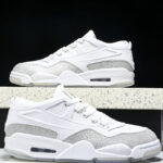 나이키 [T1공장]  에어조던 4 RM 화이트 메탈릭 실버