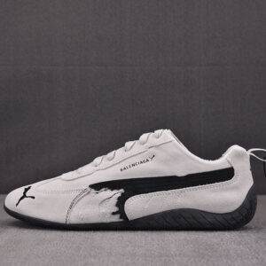 발렌시아가 【XA공장】 스피드캣 x 퓨마 화이트 블랙