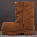 발렌시아가 【GD공장】 알래스카 하이 부츠 퍼