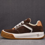 루이비통 【BQ공장】 LV 틸티드 스니커즈 브라운