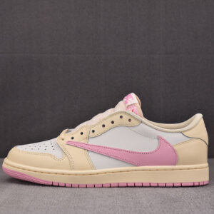 나이키 【XC 2.0】 x 트래비스 스캇 에어조던1 로우 OG 샤이 핑크 IQ7604-100