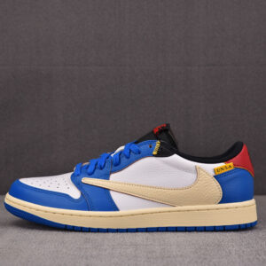 나이키 【LJR공장】 DM7866-111 에어조던 1 x 트래비스 스캇 x 프라그먼트 레트로 로우 OG UN