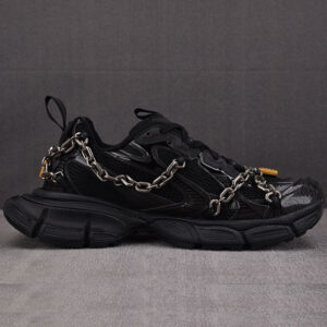 발렌시아가 【I8공장】 3XL 체인 스니커즈 블랙