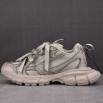 발렌시아가 【XA공장】 3XL 세틴 보우 스니커즈 그레이