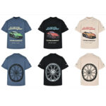 발렌시아가 【잔디집2】 x 오토모빌리 람보르기니 (세븐) 반팔 티셔츠