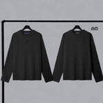 루이비통 【YD공장】 LV 롱 슬리브드 엠보스드 티셔츠