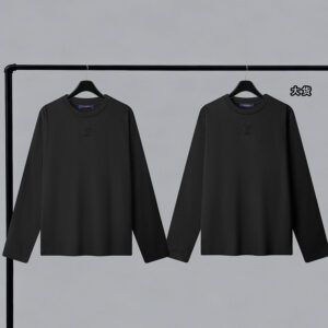 루이비통 【YD공장】 LV 롱 슬리브드 엠보스드 티셔츠