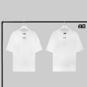 디올 【YD공장】 파리스 반팔 티셔츠 코튼 라벨 화이트