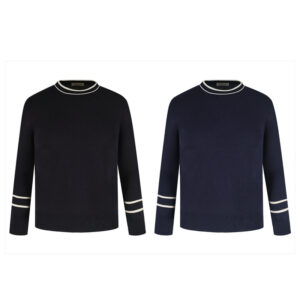 몽클레어 【잔디집2】 (세븐) 로고 와펜 캐주얼 니트 스웨터