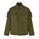 루이비통 [잔디집2] 3D 플랩 포켓 유틸리티 오버셔츠 코튼