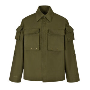 루이비통 [잔디집2] 3D 플랩 포켓 유틸리티 오버셔츠 코튼