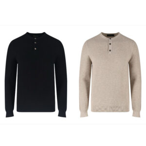 로로피아나 【잔디집2】 Umi 리브 니트 코튼 스웨터（세븐）