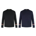 몽클레어 【잔디집2】 (세븐) 로고 와펜 캐주얼 니트 스웨터