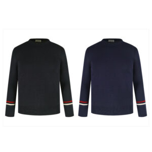 몽클레어 【잔디집2】 (세븐) 로고 와펜 캐주얼 니트 스웨터