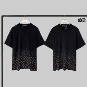 루이비통 【YD공장】 모노그램 엠벨리시드 그라디언트 크루넥 반팔 티셔츠