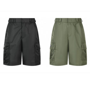 프라다 【잔디집2】 나일론 카고 숏 팬츠（세븐）