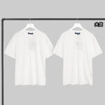 루이비통 【YD공장】 LV 엠보스드 반팔 티셔츠