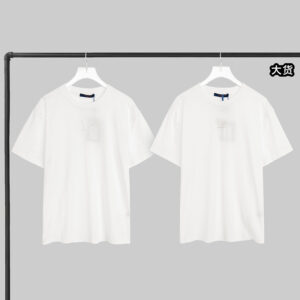 루이비통 【YD공장】 LV 엠보스드 반팔 티셔츠