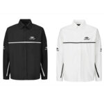 발렌시아가 【잔디집2】 3B 스포츠 아이콘 오버사이즈 트랙수트 셔츠（세븐）