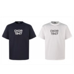 디올 【잔디집2】 1947 시그니처 반팔 티셔츠（세븐）
