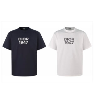 디올 【잔디집2】 1947 시그니처 반팔 티셔츠（세븐）