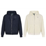 프라다 [잔디집2] 23FW 트라이앵글 로고 리버서블 후디 자켓 (세븐)