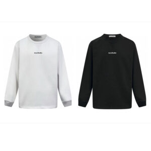 아크네 【잔디집2】 스웨트셔츠 로고 크루넥 (세븐)