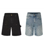 루이비통 【잔디집2】 모노그램 데님 카펜더 숏 팬츠（세븐）