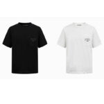 아크네 【잔디집2】 (세븐) 햄프 코튼 로고 반팔 티셔츠