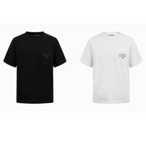 아크네 【잔디집2】 (세븐) 햄프 코튼 로고 반팔 티셔츠