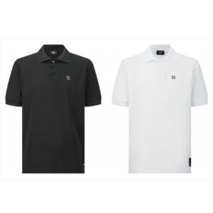 펜디 【잔디집2】 FF 메탈 로고 폴로 셔츠（세븐）